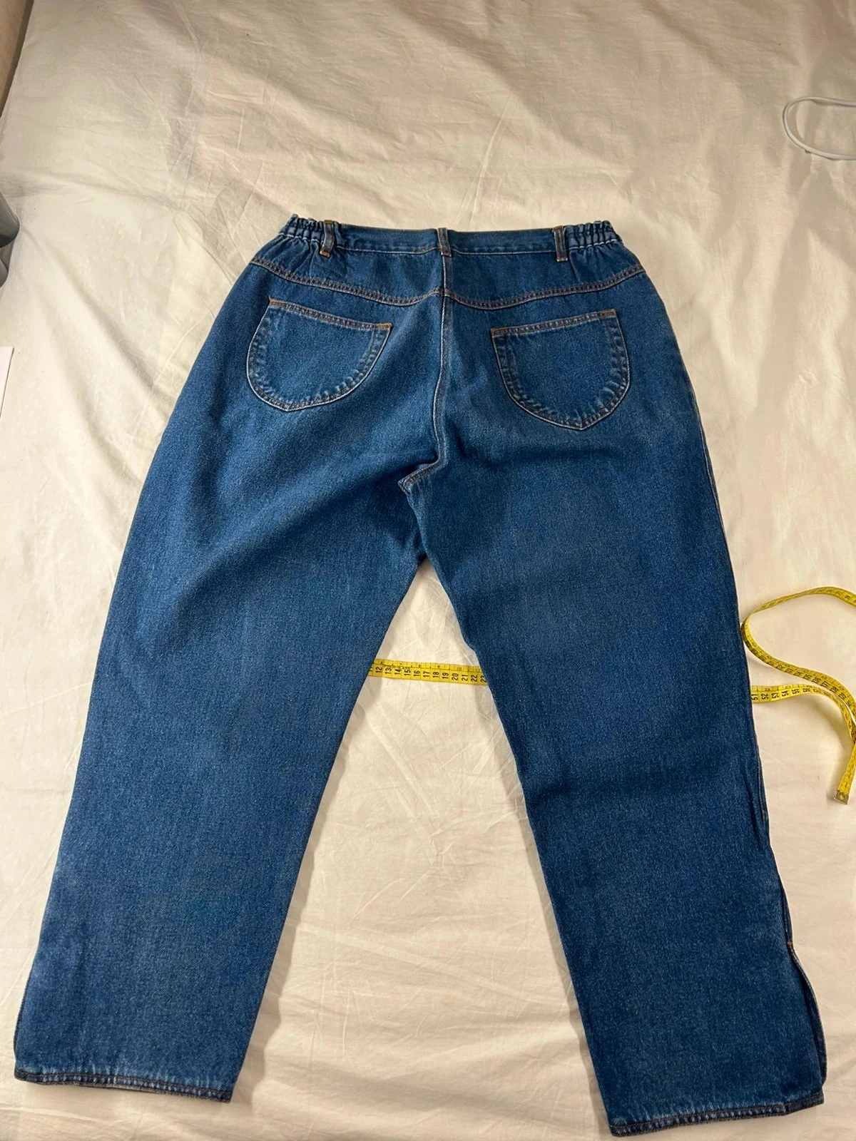 Navy blue straight leg jeans by Blancheporte size 48 – photo 13